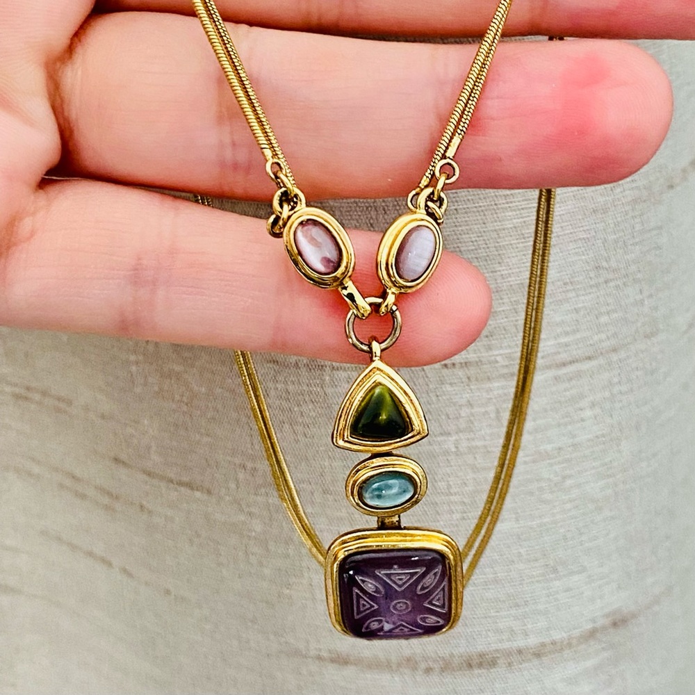 Vintage gold necklace